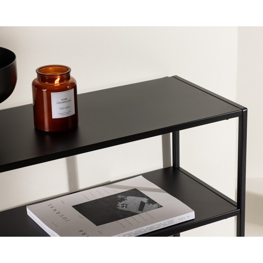 Georgetown Zwart Sidetable Rechthoek Georgetown Zwart Sidetable Rechthoek