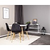 Rocker Wit/Gerookt Glas Sidetable W110 cm Rocker Wit/Gerookt Glas Sidetable W110 cm