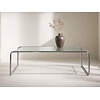 Saturnus Glas/Zilver Salontafel 120x60 cm Saturnus Glas/Zilver Salontafel 120x60 cm