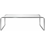 Hjem Interiors Saturnus Glas/Zilver Salontafel 120x60 cm Hjem Interiors Saturnus Glas/Zilver Salontafel 120x60 cm