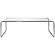 Saturnus Glas/Zilver Salontafel 120x60 cm Saturnus Glas/Zilver Salontafel 120x60 cm