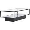 Maglehem Glas/Zwart Salontafel 130x60 cm Maglehem Glas/Zwart Salontafel 130x60 cm