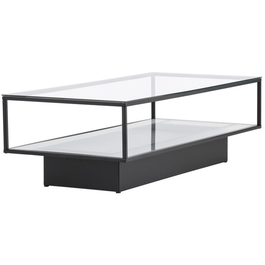 Maglehem Glas/Zwart Salontafel 130x60 cm Maglehem Glas/Zwart Salontafel 130x60 cm