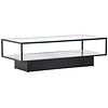 Maglehem Glas/Zwart Salontafel 130x60 cm Maglehem Glas/Zwart Salontafel 130x60 cm