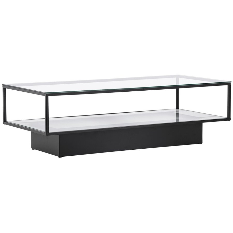 Maglehem Glas/Zwart Salontafel 130x60 cm Maglehem Glas/Zwart Salontafel 130x60 cm
