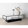 Maglehem Glas/Zwart Salontafel 130x60 cm Maglehem Glas/Zwart Salontafel 130x60 cm