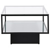 Maglehem Glas/Zwart Salontafel 130x60 cm Maglehem Glas/Zwart Salontafel 130x60 cm