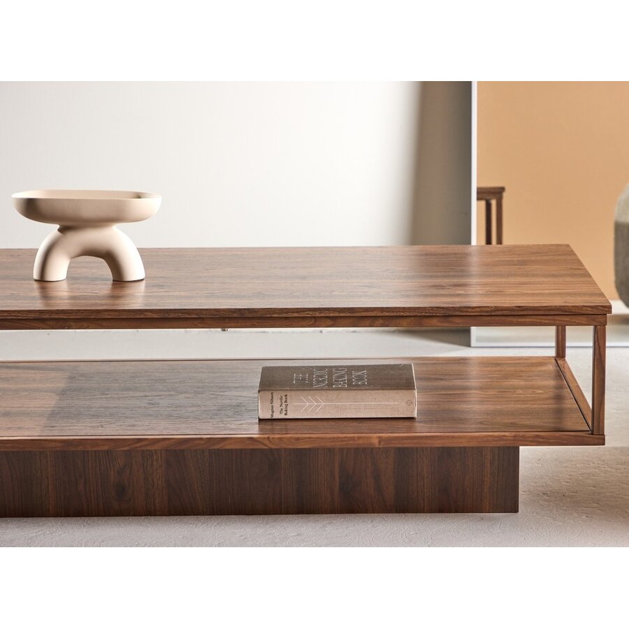 Maglehem Walnoot Salontafel 130x60 cm Maglehem Walnoot Salontafel 130x60 cm