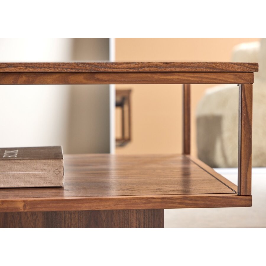 Maglehem Walnoot Salontafel 130x60 cm Maglehem Walnoot Salontafel 130x60 cm