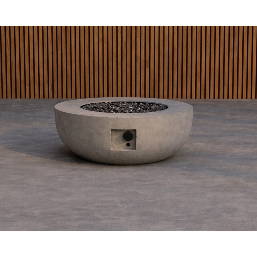 Kea Ronde Vuurschaal op Gas Cementlook Kea Ronde Vuurschaal op Gas Cementlook