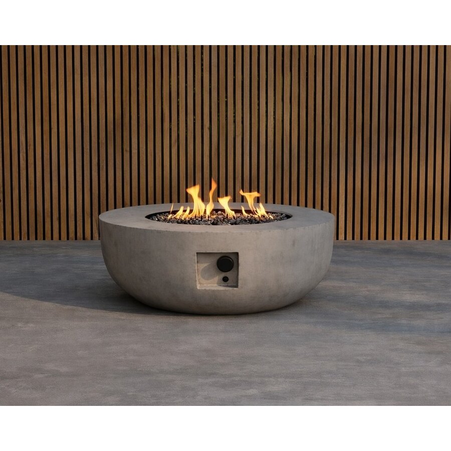 Kea Ronde Vuurschaal op Gas Cementlook Kea Ronde Vuurschaal op Gas Cementlook
