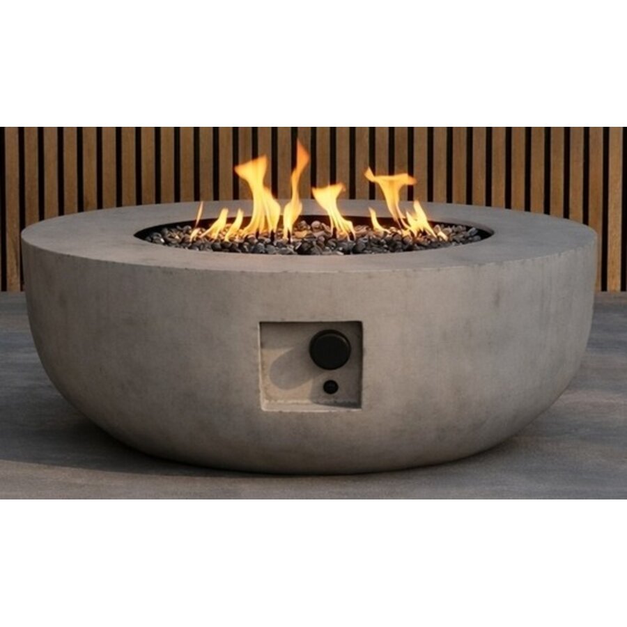 Kea Ronde Vuurschaal op Gas Cementlook Kea Ronde Vuurschaal op Gas Cementlook
