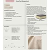 CozyPad Corduroy Ivory Slaapstoel CozyPad Corduroy Ivory Slaapstoel