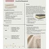 CozyPad Corduroy Ivory Slaapbank CozyPad Corduroy Ivory Slaapbank