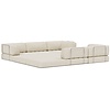 CozyPad Corduroy Ivory Hoekslaapbank CozyPad Corduroy Ivory Hoekslaapbank