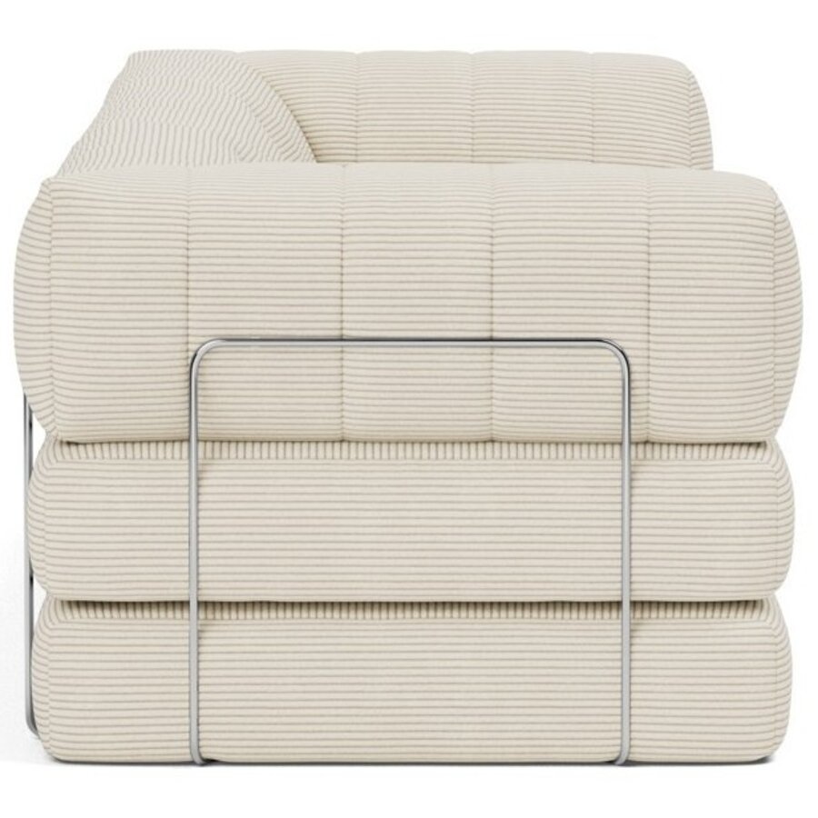 CozyPad Corduroy Ivory Slaapbank Grand CozyPad Corduroy Ivory Slaapbank Grand