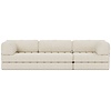 CozyPad Corduroy Ivory Slaapbank Grand CozyPad Corduroy Ivory Slaapbank Grand