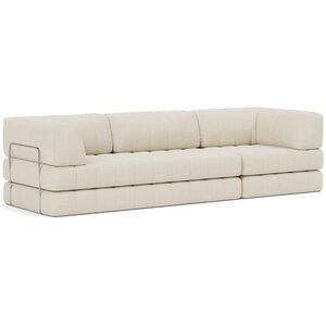 Innovation Living CozyPad Corduroy Ivory Slaapbank Grand