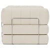 CozyPad Corduroy Ivory Slaapbank met Armleuning CozyPad Corduroy Ivory Slaapbank met Armleuning