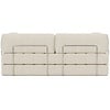 CozyPad Corduroy Ivory Slaapbank met Armleuning CozyPad Corduroy Ivory Slaapbank met Armleuning