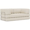 CozyPad Corduroy Ivory Slaapbank met Armleuning CozyPad Corduroy Ivory Slaapbank met Armleuning