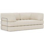 Innovation Living CozyPad Corduroy Ivory Slaapbank met Armleuning Innovation Living CozyPad Corduroy Ivory Slaapbank met Armleuning