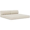 CozyPad Corduroy Ivory Slaapbank CozyPad Corduroy Ivory Slaapbank