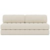 CozyPad Corduroy Ivory Slaapbank CozyPad Corduroy Ivory Slaapbank