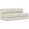CozyPad Corduroy Ivory Slaapbank CozyPad Corduroy Ivory Slaapbank