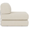 CozyPad Corduroy Ivory Slaapstoel CozyPad Corduroy Ivory Slaapstoel