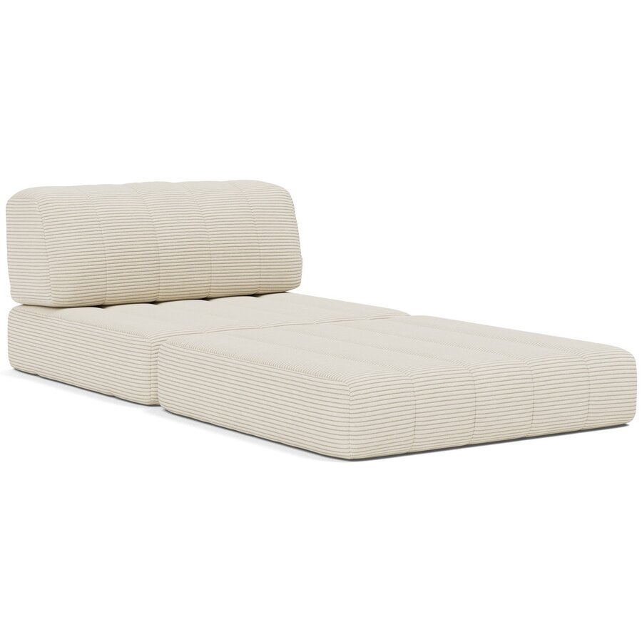 CozyPad Corduroy Ivory Slaapstoel CozyPad Corduroy Ivory Slaapstoel