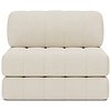 CozyPad Corduroy Ivory Slaapstoel CozyPad Corduroy Ivory Slaapstoel