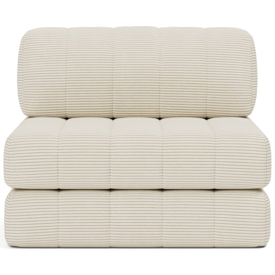 CozyPad Corduroy Ivory Slaapstoel CozyPad Corduroy Ivory Slaapstoel