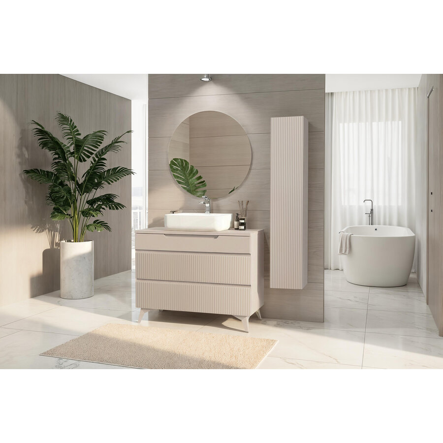 Rio Badkamer Hangend Wandkast Cashmere