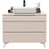Rio Cashmere Wastafel en Onderkast Staand 100 cm Rio Cashmere Wastafel en Onderkast Staand 100 cm