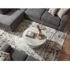 Ephes Trommel Salontafel Marmer/Zilver Ø60 cm Ephes Trommel Salontafel Marmer/Zilver Ø60 cm