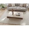 Arlo Mango Houten Salontafel White Wash 90 cm