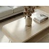 Arlo Mango Houten Salontafel White Wash 90 cm