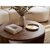 Cato Ronde Salontafel Mango Massief Hout Ø60 cm Cato Ronde Salontafel Mango Massief Hout Ø60 cm