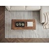 Arlen Mango Houten Salontafel Donkerbruin 105 cm