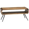 Arlen Mango Houten Salontafel Donkerbruin 105 cm