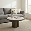 Otis Ronde Salontafel Wit Marmer Ø60 cm