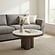 Otis Ronde Salontafel Wit Marmer Ø60 cm