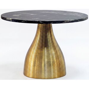 Sky Style Cleo Luxe Ronde Salontafel Zwart Marmer/Goud Ø60 cm Sky Style Cleo Luxe Ronde Salontafel Zwart Marmer/Goud Ø60 cm