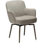 Dan Form Ethos Draaistoel Aardebruin Bouclé Dan Form Ethos Draaistoel Aardebruin Bouclé