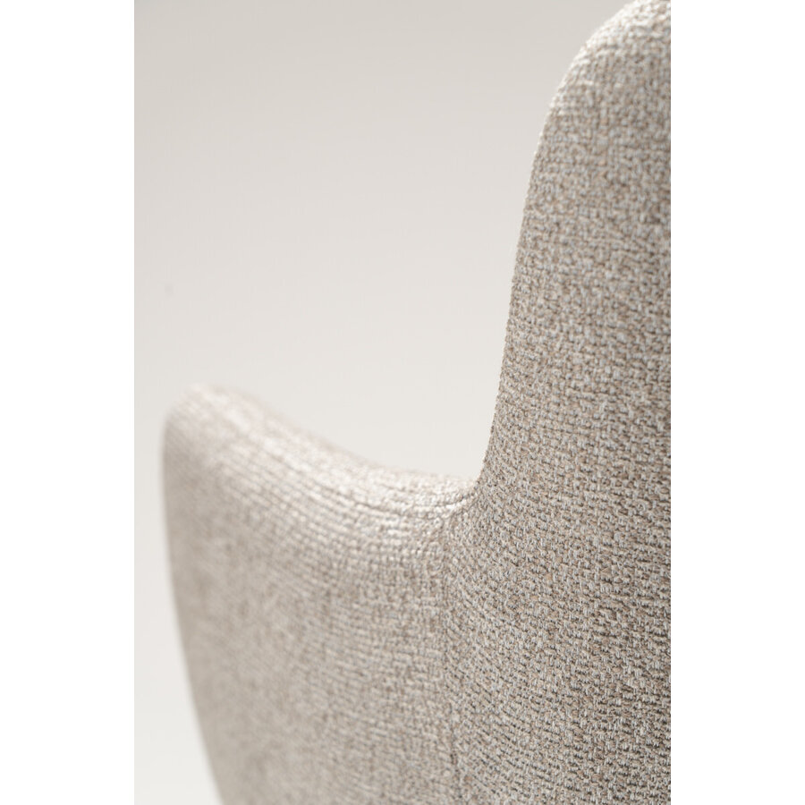 Ethos Draaistoel Aardebruin Bouclé Ethos Draaistoel Aardebruin Bouclé
