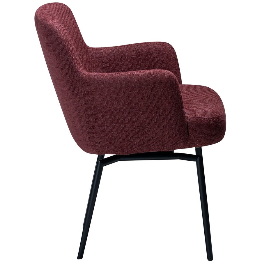 Ethos Draaistoel Merlot Bouclé Ethos Draaistoel Merlot Bouclé