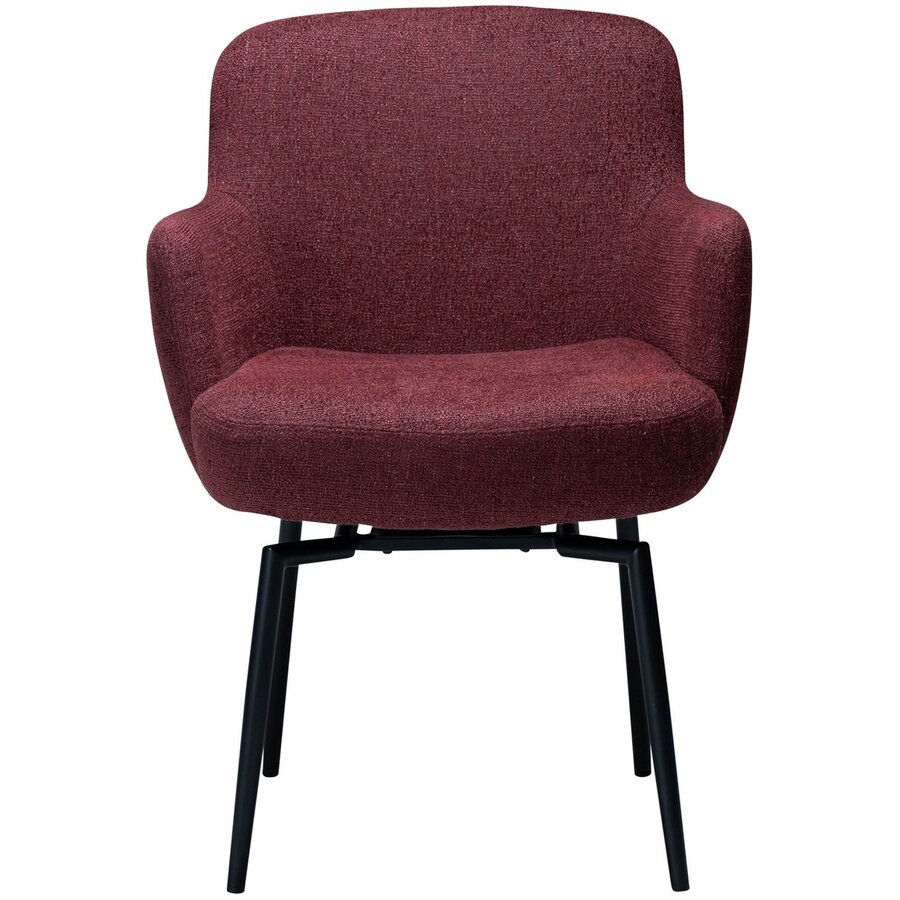 Ethos Draaistoel Merlot Bouclé Ethos Draaistoel Merlot Bouclé