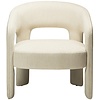 Splendor Beige Bouclé Loungestoel Splendor Beige Bouclé Loungestoel