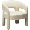 Splendor Beige Bouclé Loungestoel Splendor Beige Bouclé Loungestoel